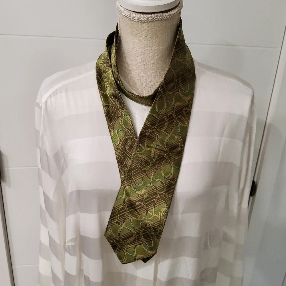 Missoni Cravatte Abstract Print Silk Dress Tie